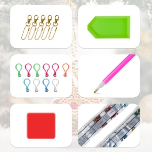 La Manuli Haft Diamentowy dla Dzieci - Świąteczny Zestaw Diamond Painting DP01