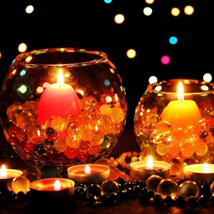 Kulki Hydrożelowe Wodne 10000szt Pomarańczowe