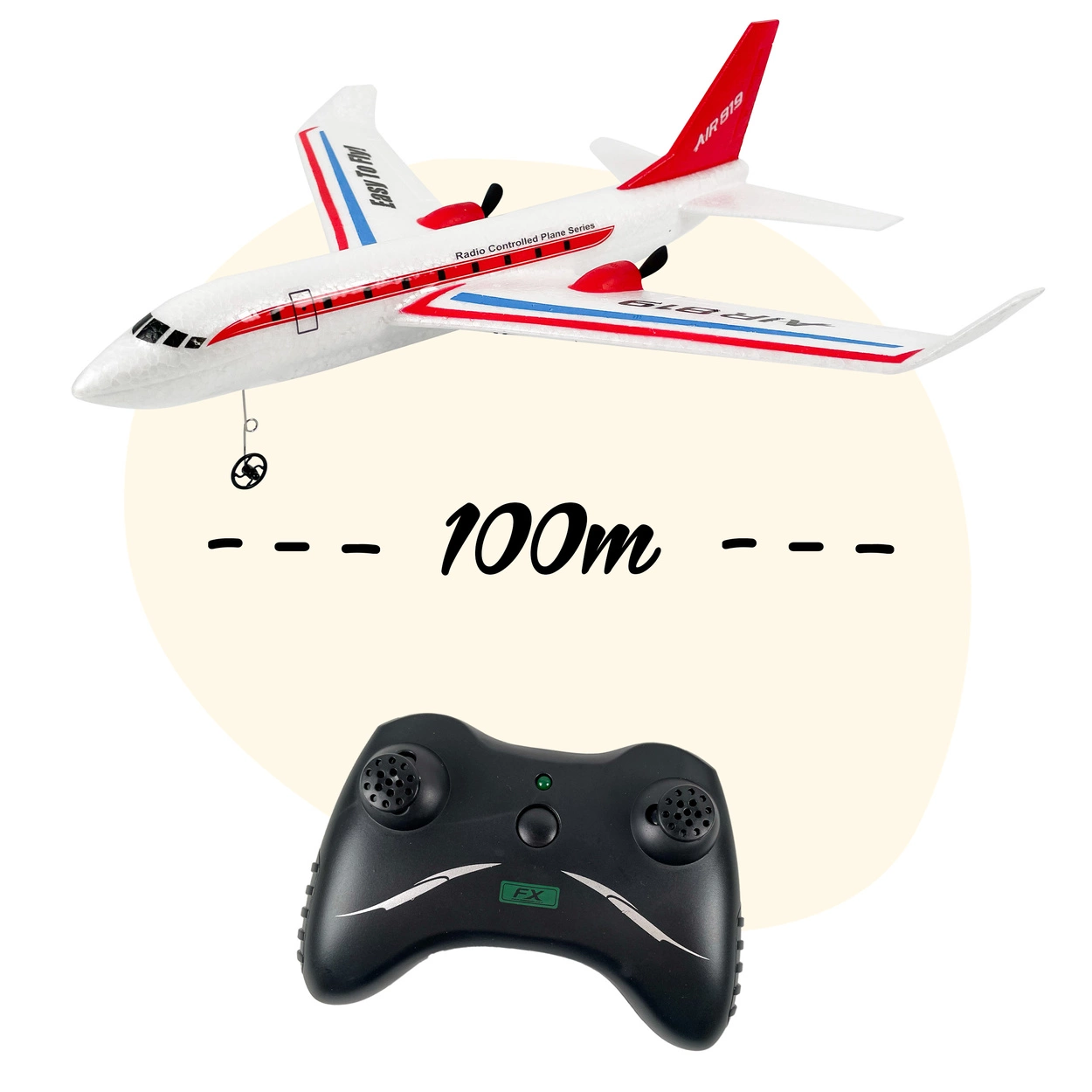 Zdalnie Sterowany Samolot na Pilota Air-819 Pasażerski