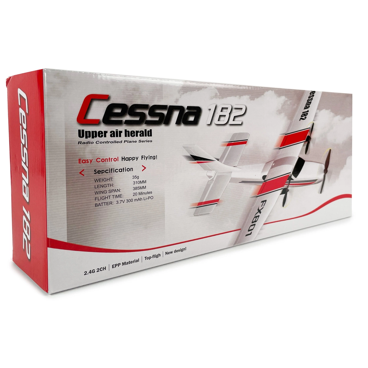 Samolot na pilota piankowy Cessna 182 RC FX-801