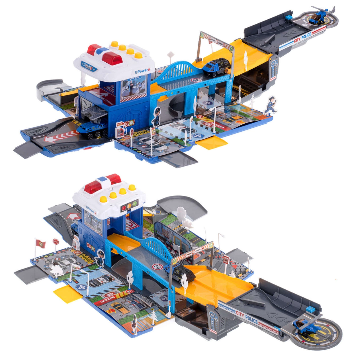 Wóz Policyjny Remiza - Resoraki Dla Dzieci