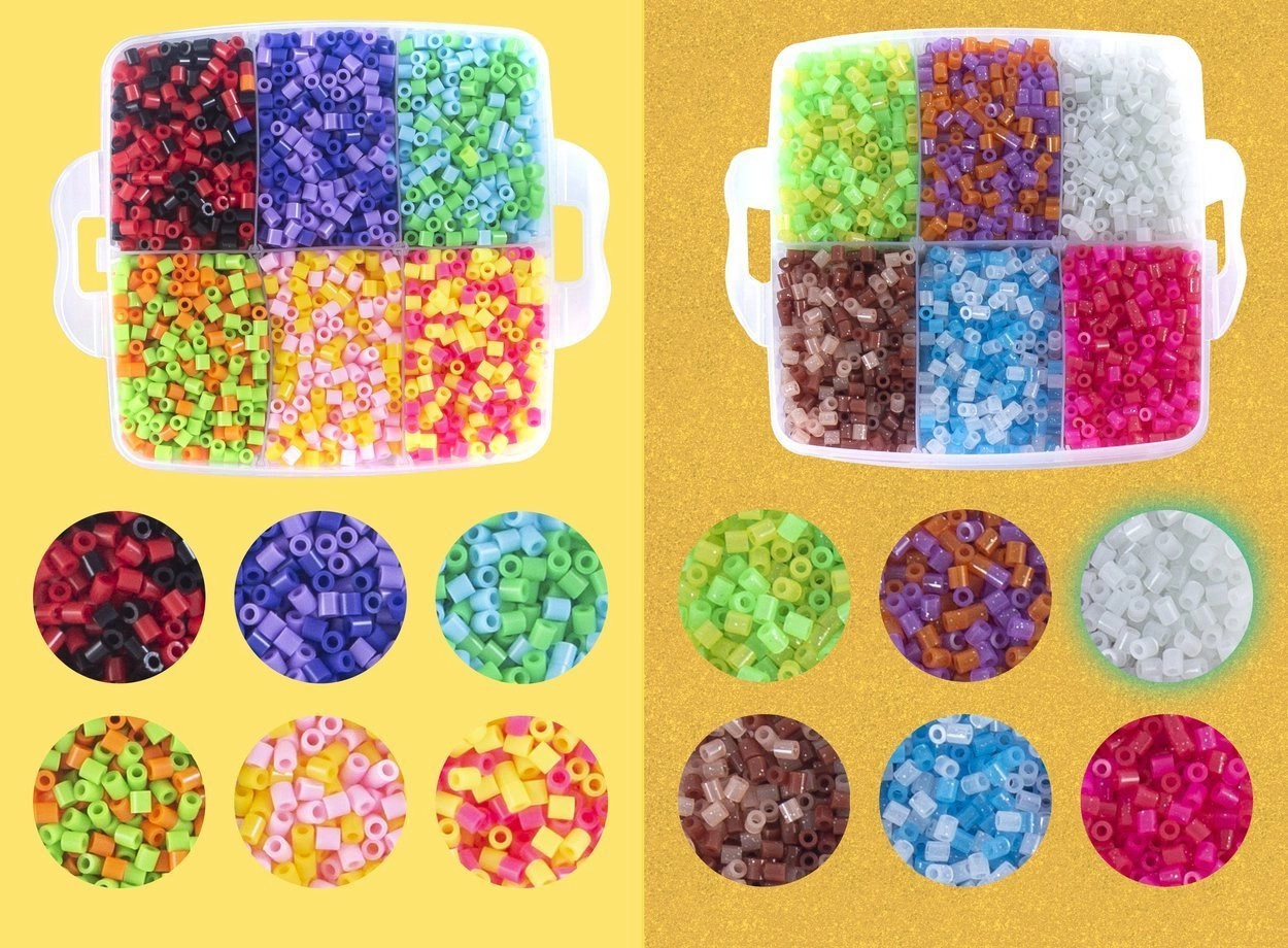 Koraliki do prasowania Zestaw 10 000 szt Kuferek XL LA-60