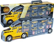 Transporter Ciężarówka Z Resorakami Laweta + WYRZUTNIA