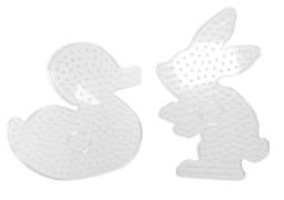 Podkładki Foremki 2 szt kaczuszka i zając MAXI