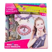 Zestaw do Robienia Bransoletek z Tkaniny Akcesoria