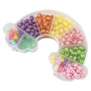 Koraliki do robienia Biżuterii Bransoletek Tęcza