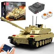 Czołg Challenger 2 RC Zdalnie Sterowany Model​ 1129 Klocki