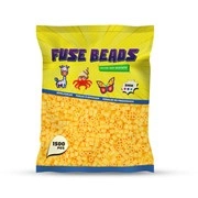 Koraliki do prasowania ŻÓŁTE 1500 szt Benny Beads