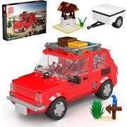 Fiat 126P Maluch z Przyczepką Skala 1:24