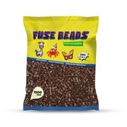 Koraliki do prasowania CIEMNY BRĄZ 1500 szt Benny Beads