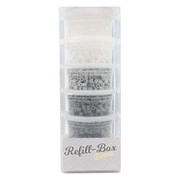 OUTLET KORALIKI DO PRASOWANIA - ODCIENIE CZARNEGO I BIAŁEGO 3000 SZTUK