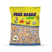 Koraliki do prasowania PASTELOWE NUDE 1500 szt Benny Beads