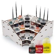 Narożny Organizer Stojak na Farby Citadel Vallejo FolkArt Warhammer 40K