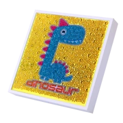 Diamond painting dla dzieci La Manuli Art DINOZAUR