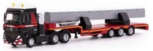 Ciężarówka MAMMOET Mercedes Benz z naczepą 1:87
