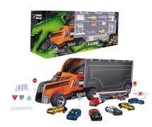 Tir Ciężarówka Laweta Auta 6 RESORAKÓW + WYRZUTNIA