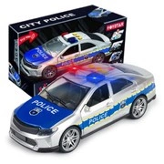 Auto Policyjne Srebrne Police Car Toystar 666-22Q w skali 1:14