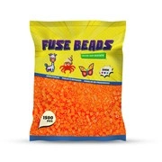 Koraliki do prasowania POMARAŃCZOWE 1500 szt Benny Beads