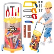 Zestaw Majsterkowicza Narzędzia Wózek na Kołach dla Dzieci