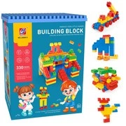 Klocki Konstrukcyjne Duże - Kreatywny Zestaw 330 Elementów Master Builder