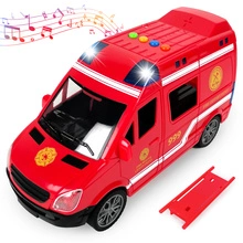 Ambulans ze ŚWIATŁEM i DŹWIĘKIEM Karetka Pogotowia Samochód z NAPĘDEM