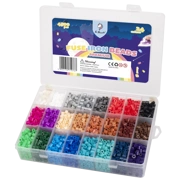 Koraliki do prasowania La Manuli 4500szt 24 Kolory - 21B