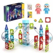 Klocki Magnetyczne - Magic Magnetic Blocks 82 elementy